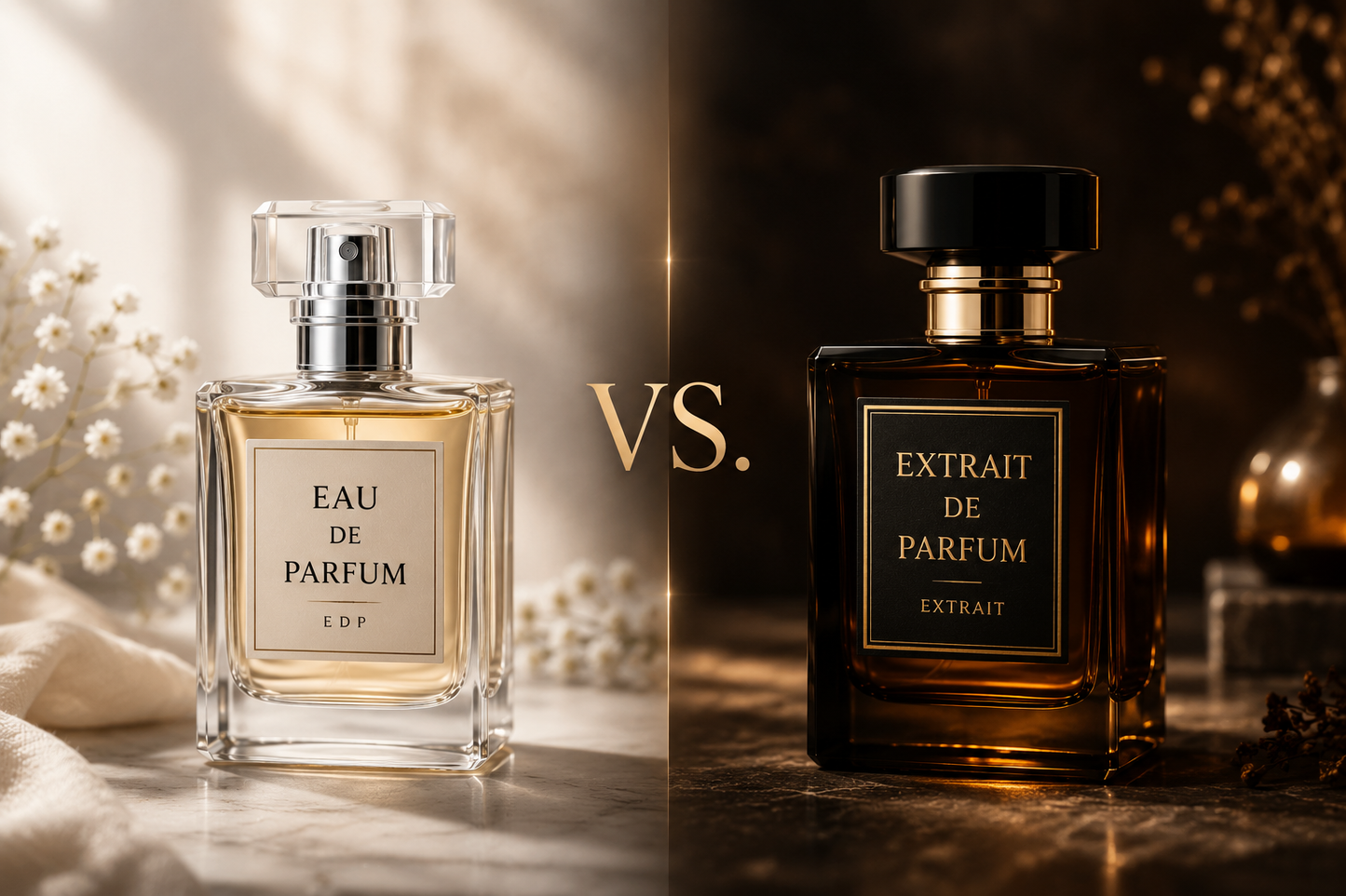Extrait de Parfum vs. Eau de Parfum: Der Unterschied erklärt