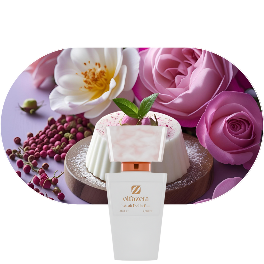 Chogan Parfum 82 mit rosa Pfeffer, Jasmin, Rose und Moschus, femininer blumiger Duft