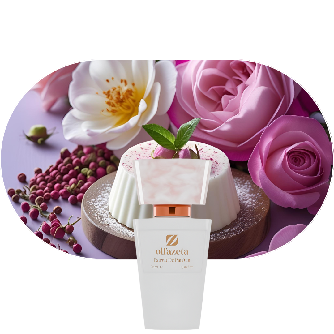 Chogan Parfum 82 mit rosa Pfeffer, Jasmin, Rose und Moschus, femininer blumiger Duft