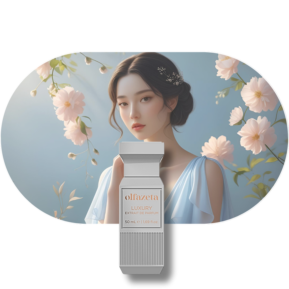 
                  
                    Chogan Parfum 123 elegant mit Blumennoten Jasmin Rose Osmanthus und holzigen Akkorden Ambra Zeder
                  
                