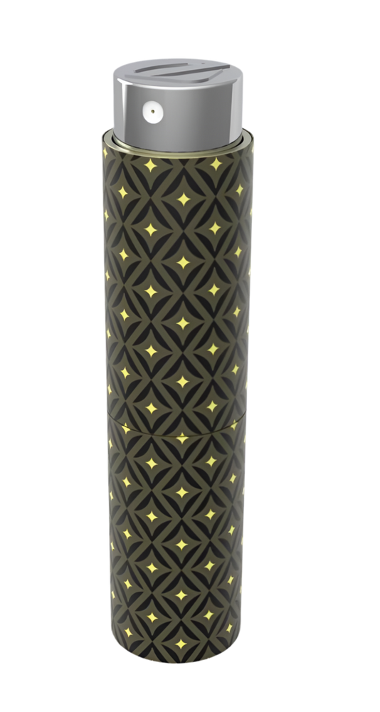 Chogan Cover für Reisegröße 15 ml Parfüm-Etui mit dekorativem Muster für Handtaschenduft